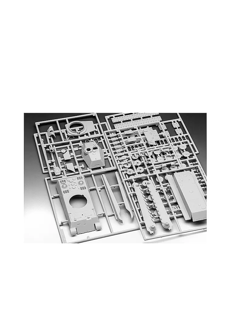 REVELL | Modellbausatz - Tiger II Ausf. B "Königstiger" "World of Tanks" 03503 | keine Farbe