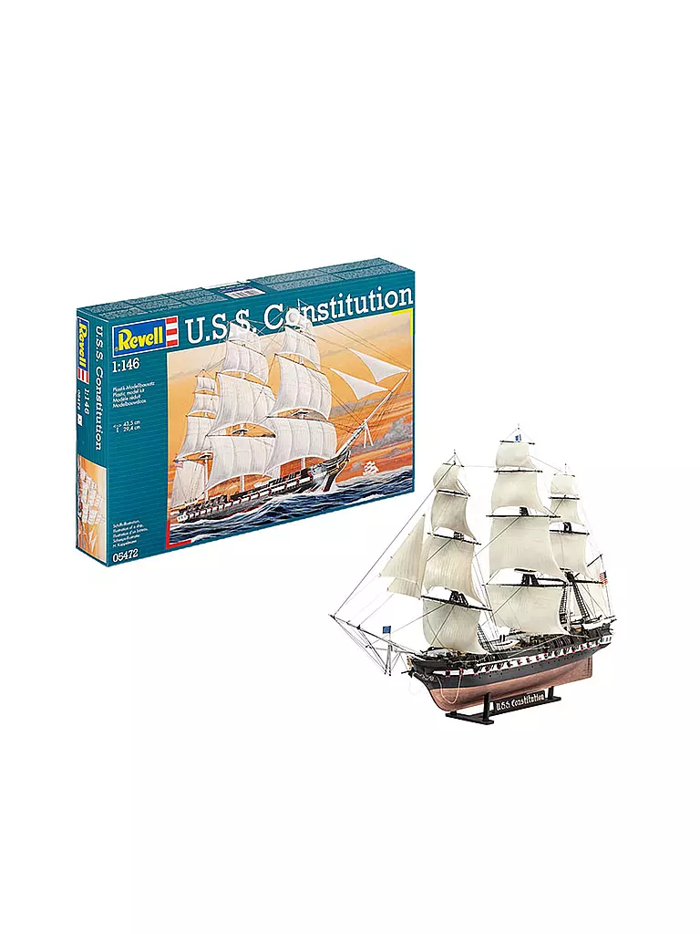 REVELL | Modellbausatz - U.S.S. Constitution | keine Farbe