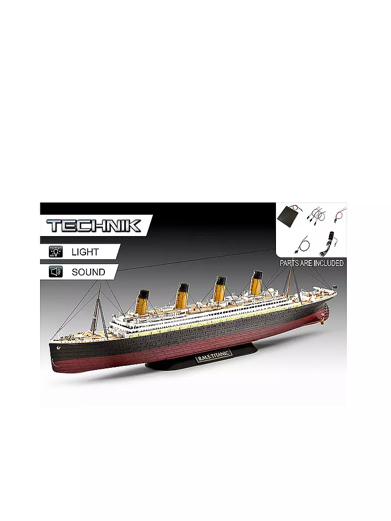 REVELL | RMS Titanic - Technik | keine Farbe