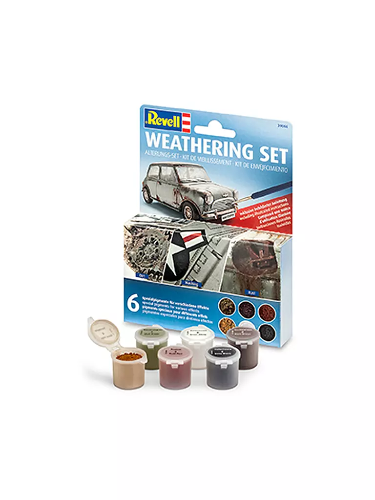 REVELL | Weathering Set (6 Pigmente) | keine Farbe