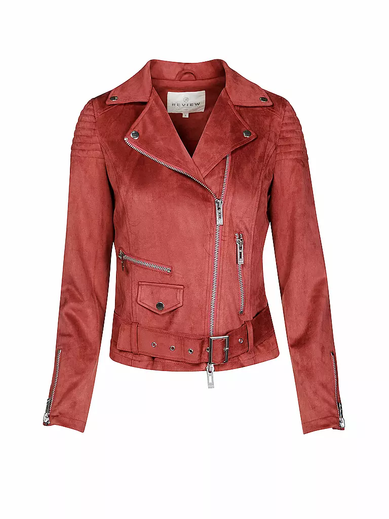 REVIEW | Jacke in Lederoptik | 