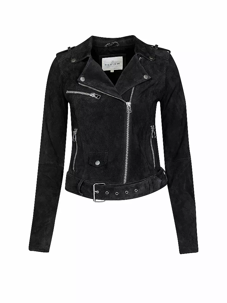REVIEW | Lederjacke | grau