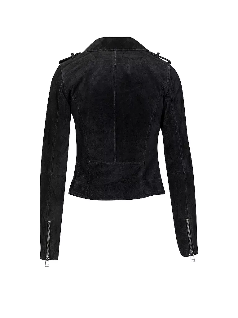 REVIEW | Lederjacke | grau