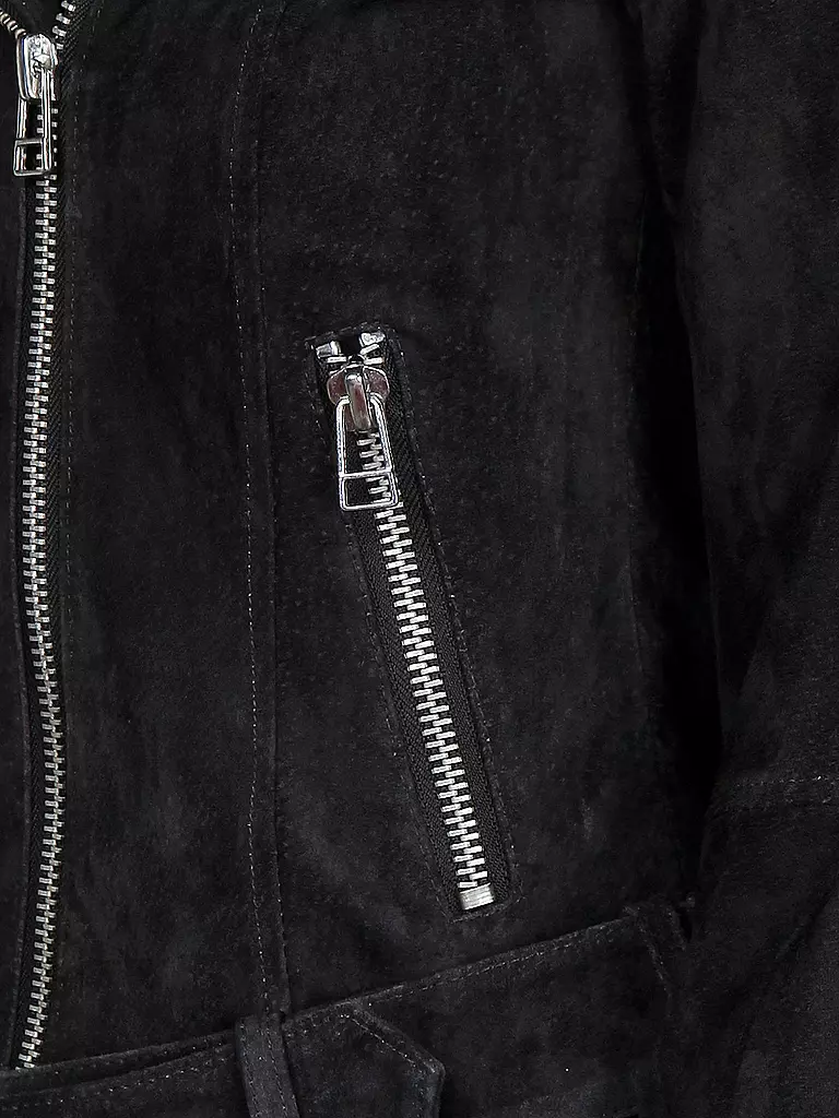 REVIEW | Lederjacke | grau