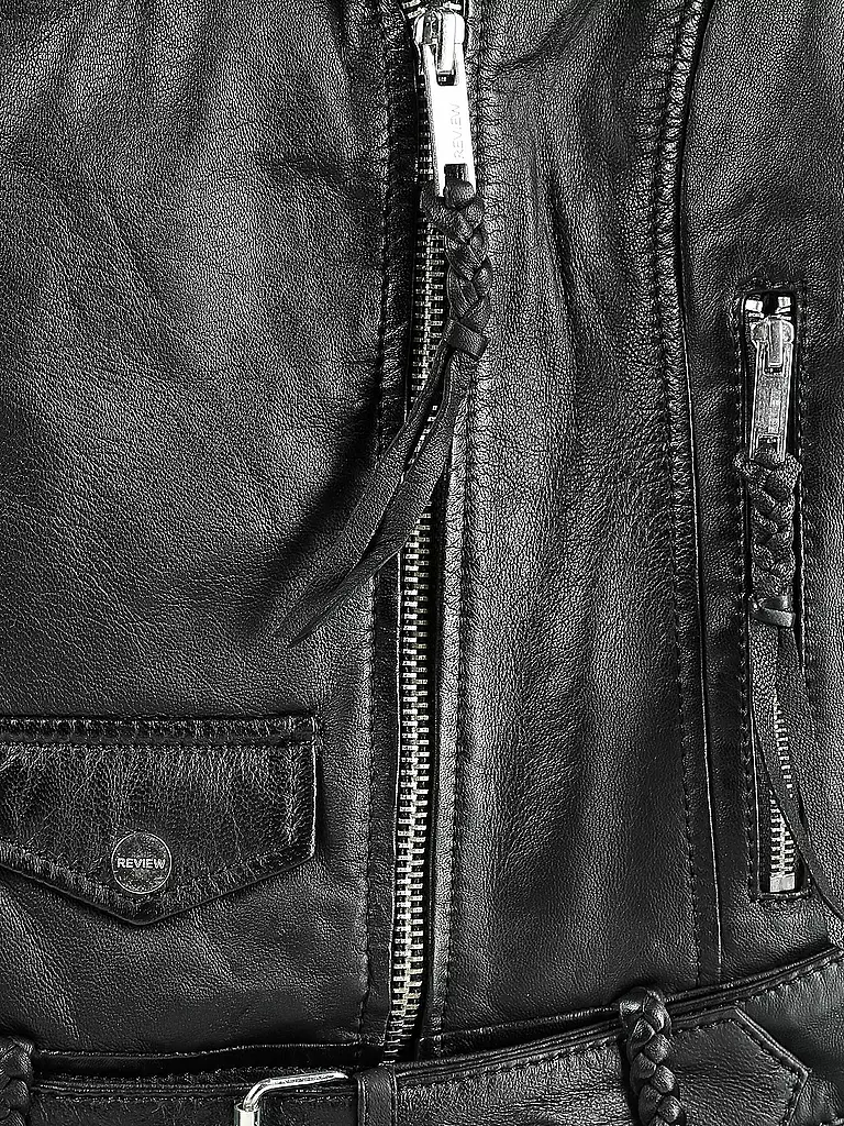 REVIEW | Lederjacke | schwarz