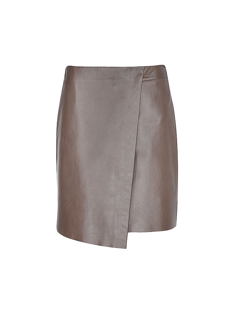 RIANI Lederrock grau | 42