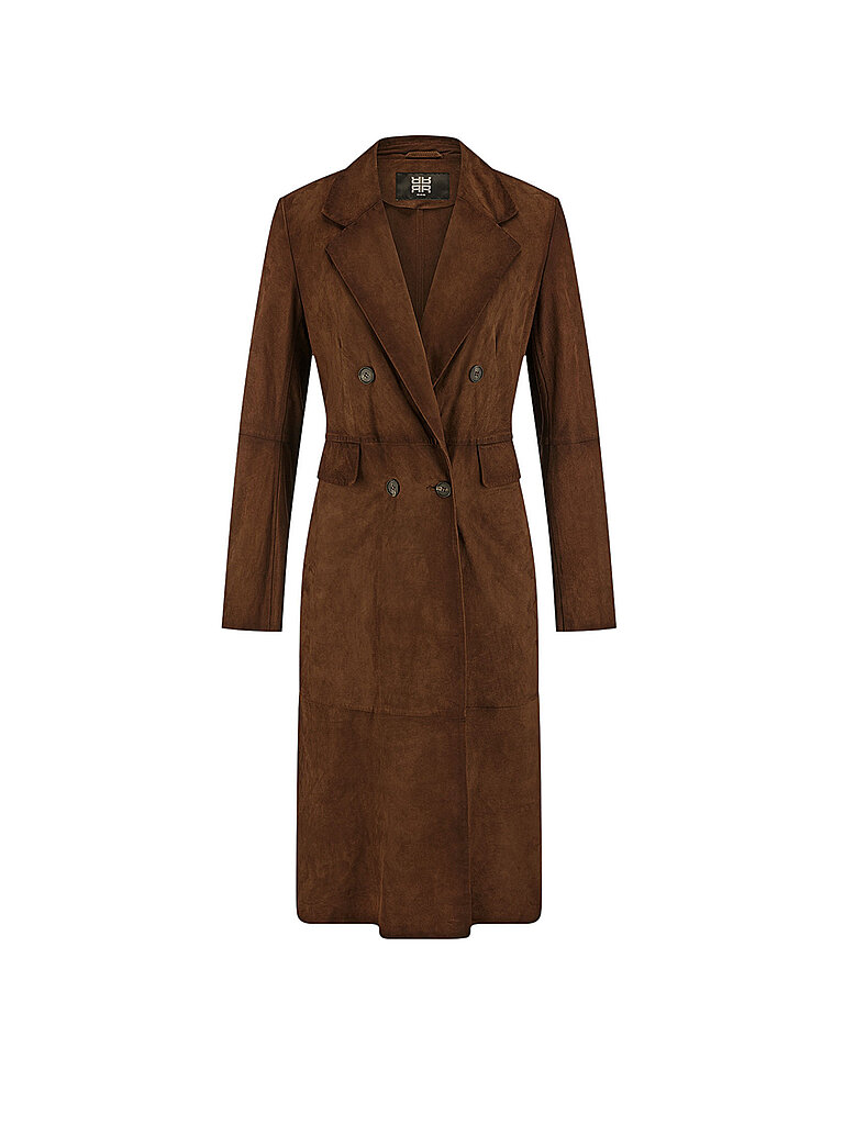 RIANI Ledermantel braun | 36