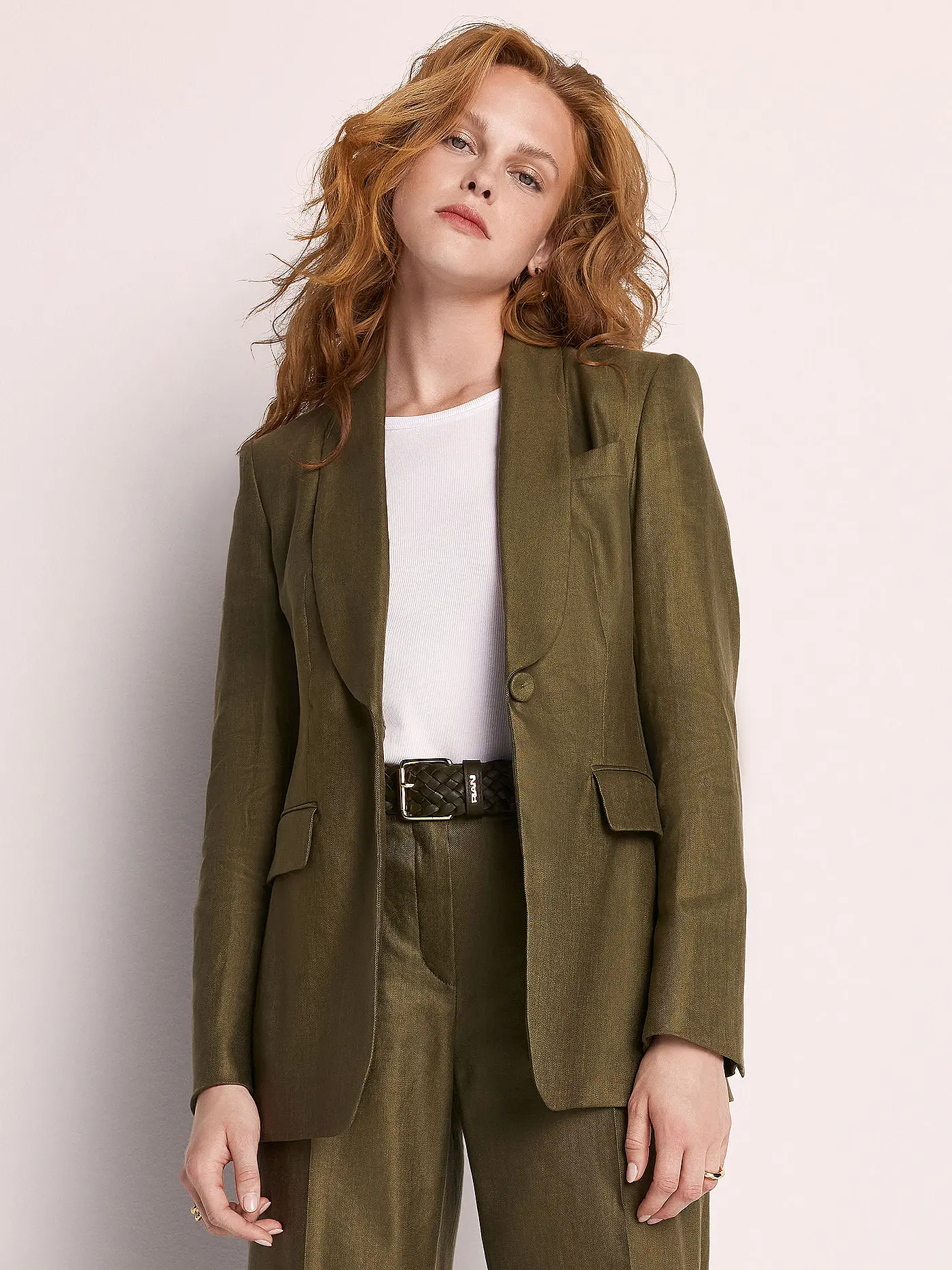 RIANI | Blazer | olive