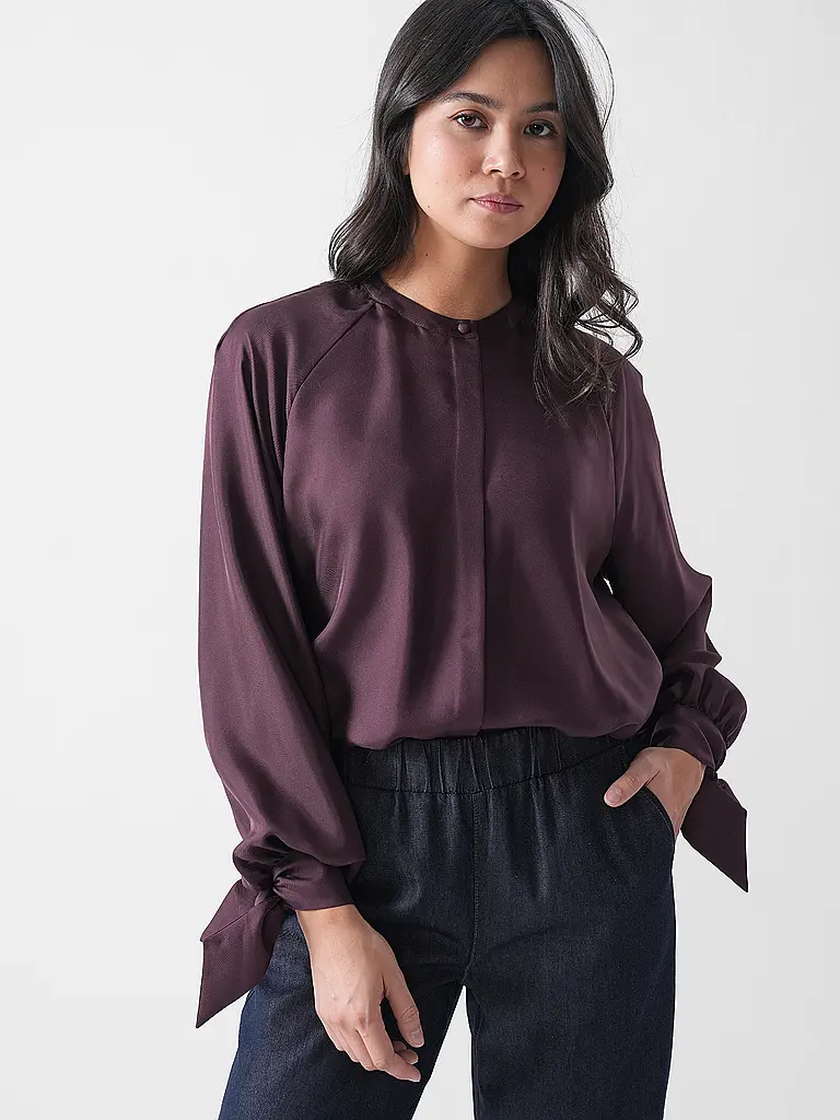 RIANI | Bluse  | dunkelrot