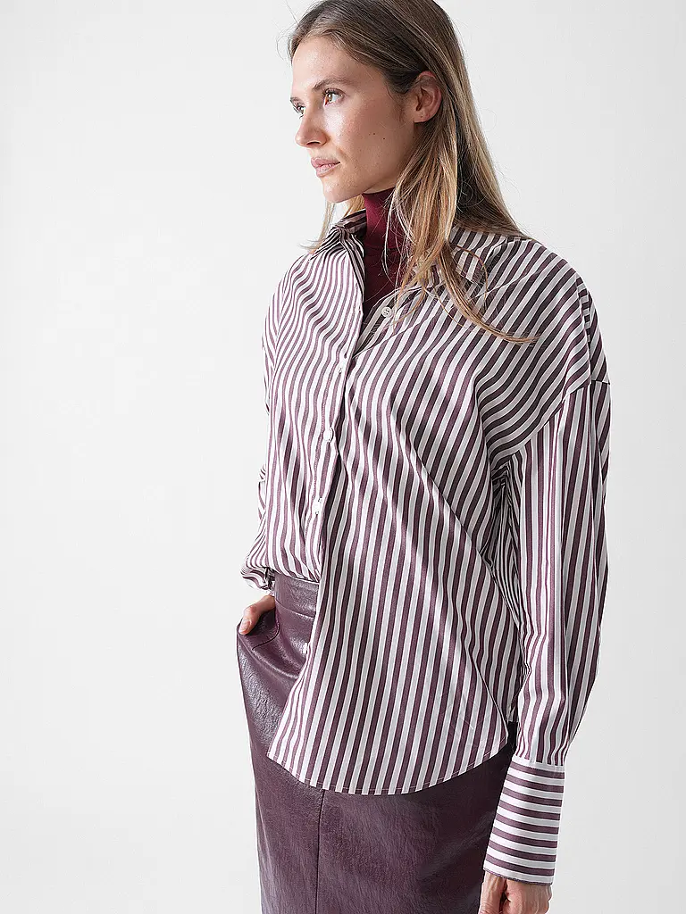 RIANI | Bluse  | dunkelrot