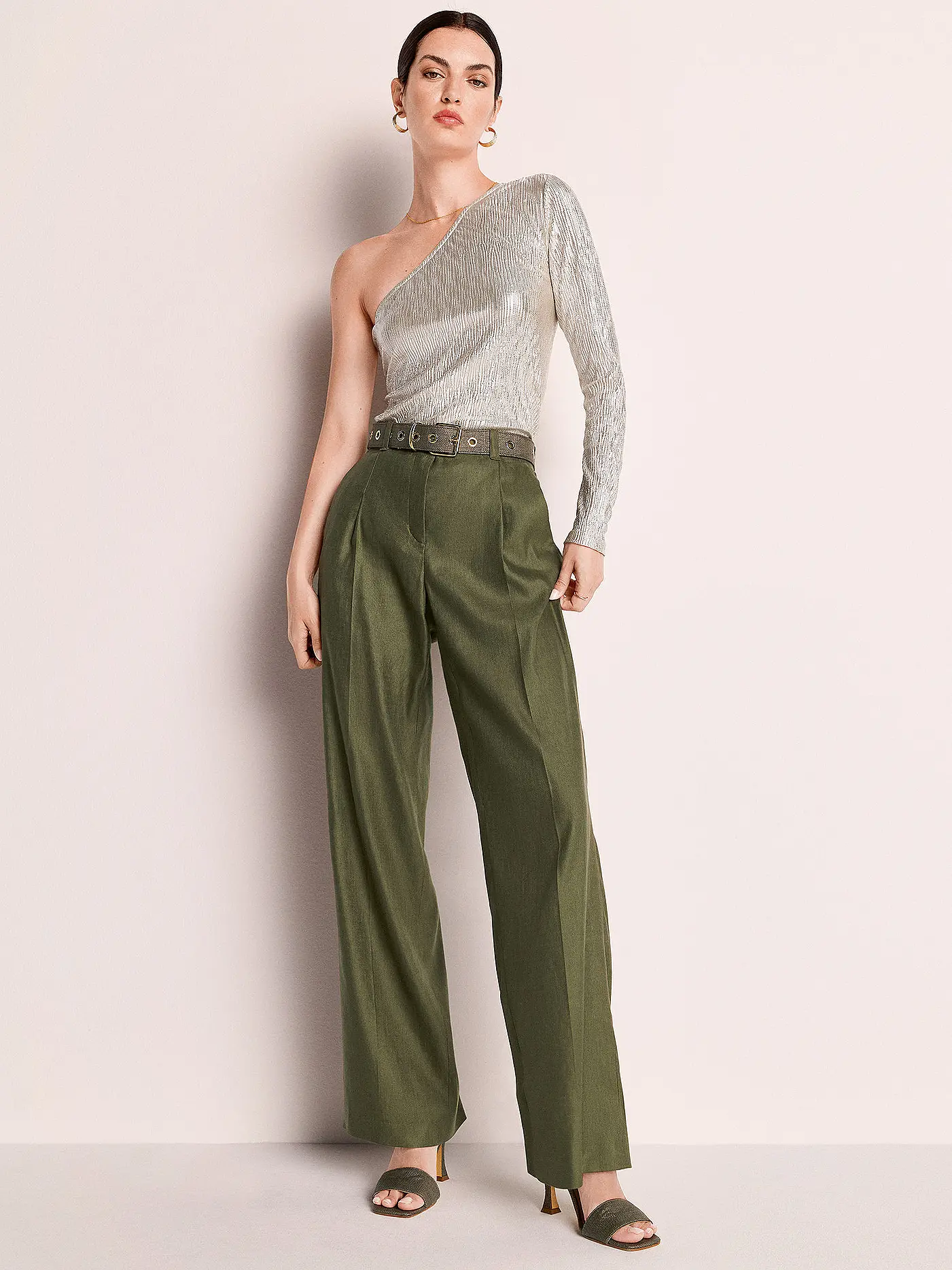 RIANI | Businesshose Wide Fit | olive