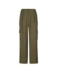 RIANI | Cargohose Wide Fit | olive