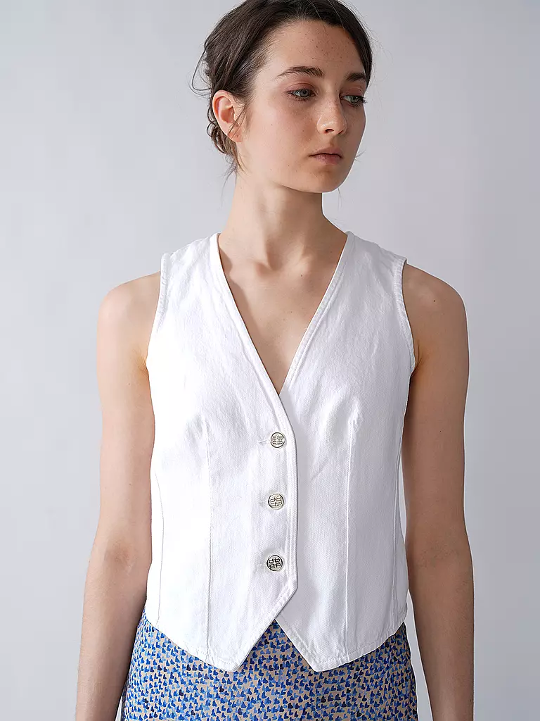 RIANI | Gilet | weiss