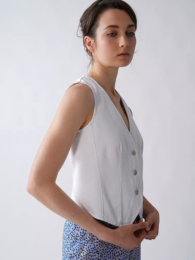 RIANI | Gilet | weiss