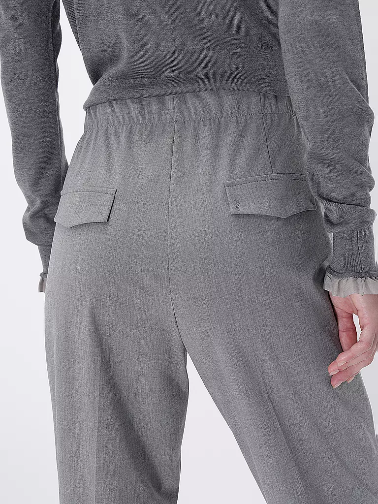 RIANI | Hose Wide Fit | grau