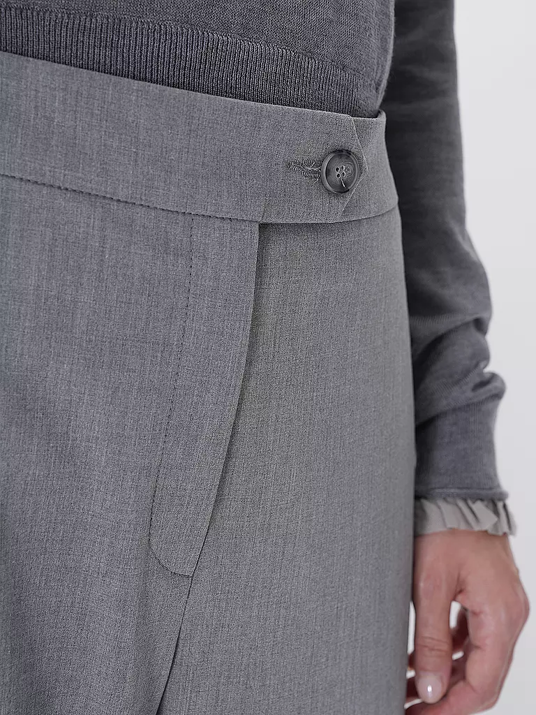 RIANI | Hose Wide Fit | grau