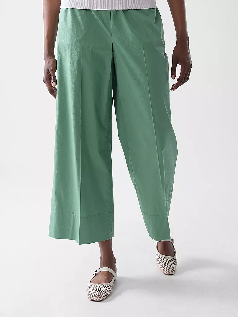 RIANI | Hose Wide Leg Fit | grün