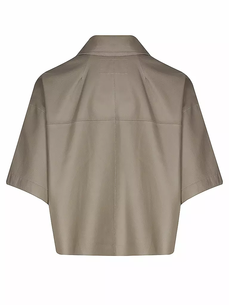 RIANI | Lederjacke  | beige