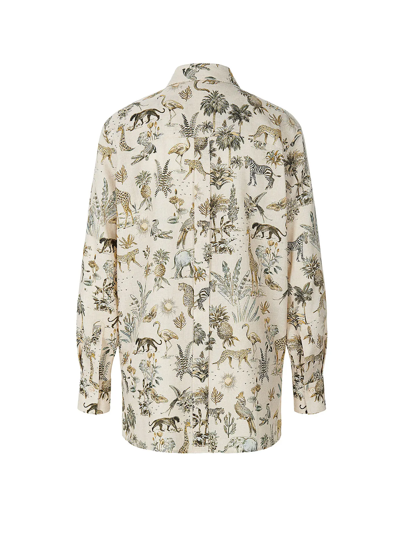 RIANI | Leinenbluse | creme