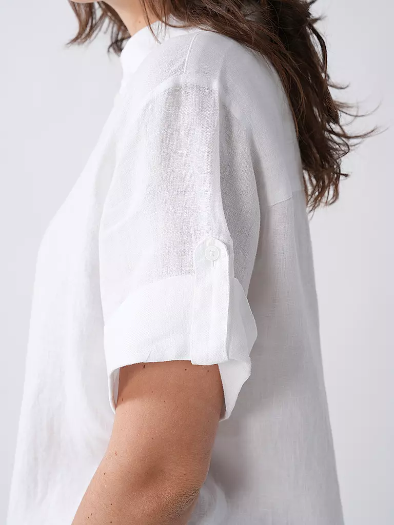 RIANI | Leinenbluse | blau