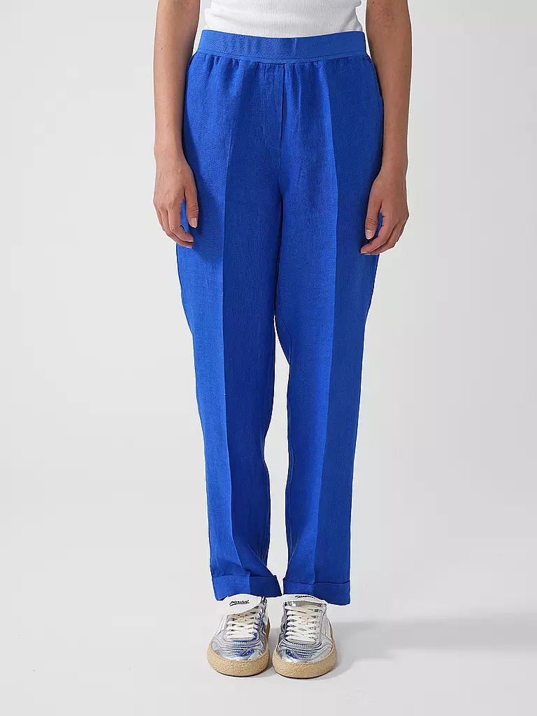 RIANI | Leinenchino  | blau