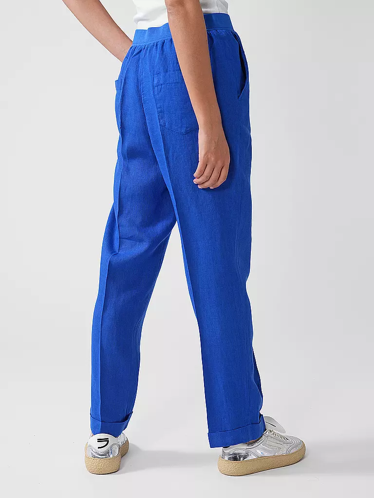 RIANI | Leinenchino  | blau