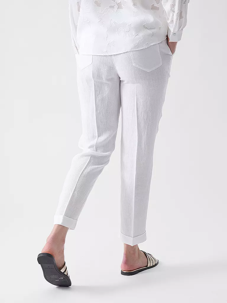 RIANI | Leinenhose | blau