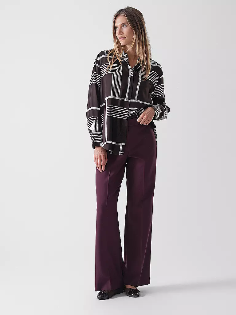 RIANI | Marlenehose  | dunkelrot