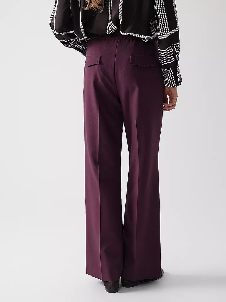 RIANI | Marlenehose | dunkelrot