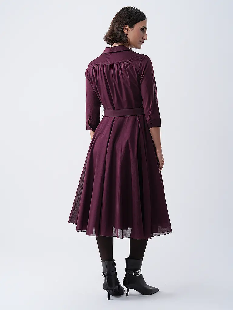 RIANI | Midikleid  | dunkelrot