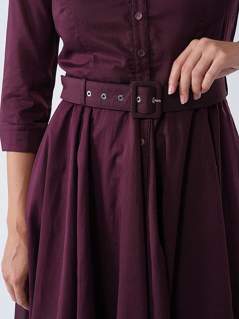 RIANI | Midikleid  | dunkelrot