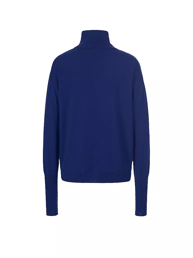 RIANI | Rollkragenpullover  | blau