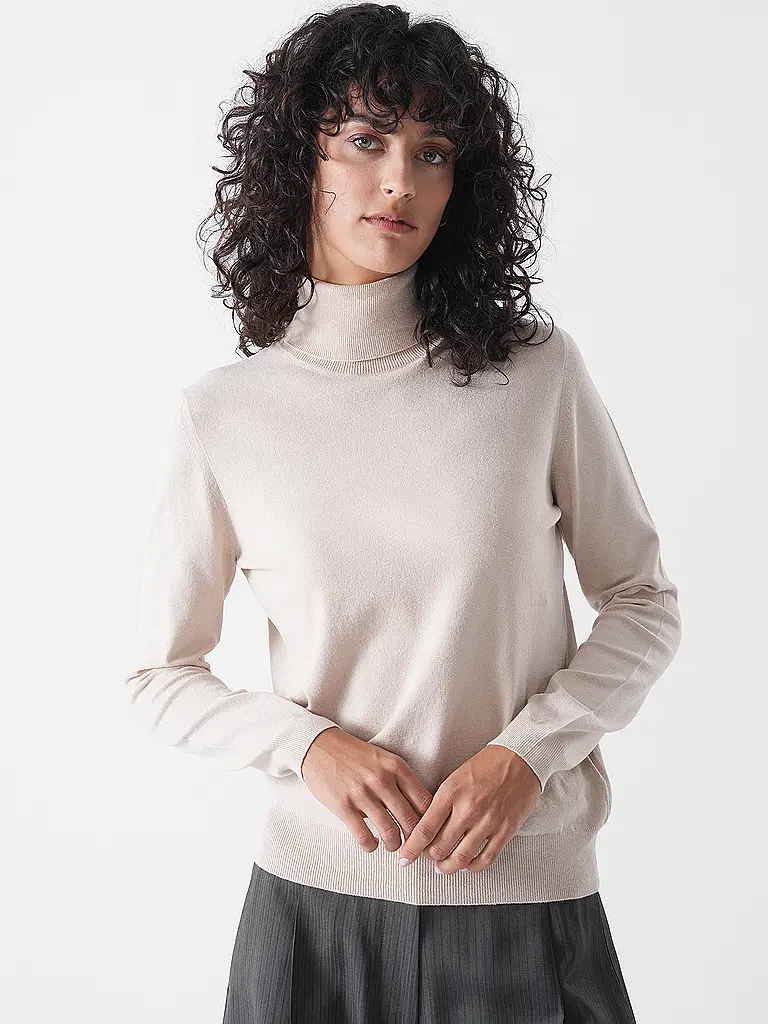 RIANI | Rollkragenpullover  | beige