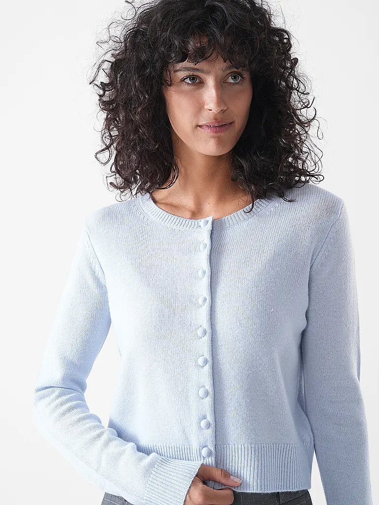 RIANI | Strickjacke | hellblau