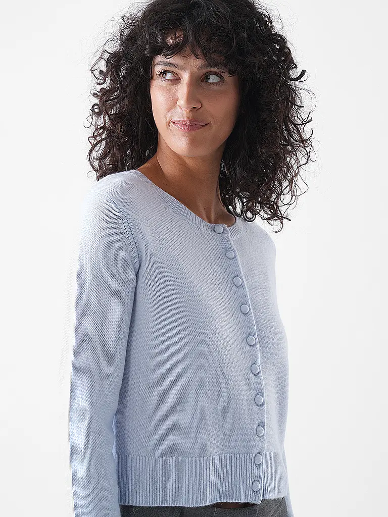 RIANI | Strickjacke | hellblau