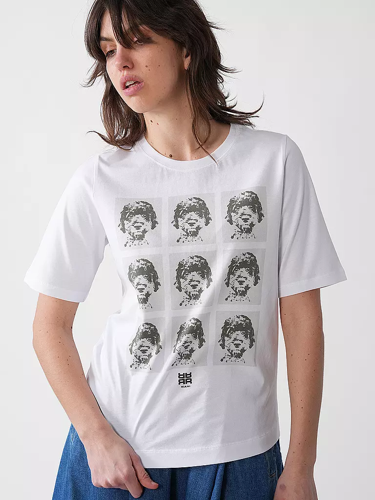 RIANI | T-Shirt | weiss