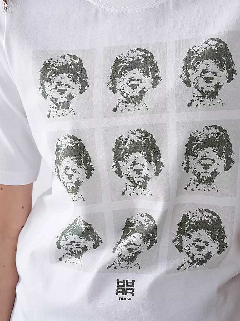 RIANI | T-Shirt | weiss