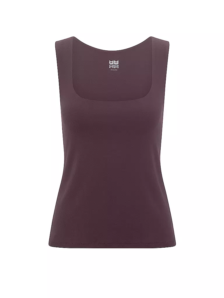 RIANI | Top  | dunkelrot