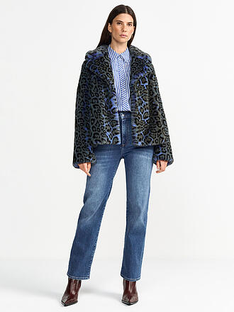 RICH & ROYAL | Jacke in Felloptik 