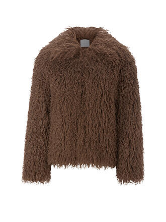 RICH & ROYAL | Jacke in Felloptik