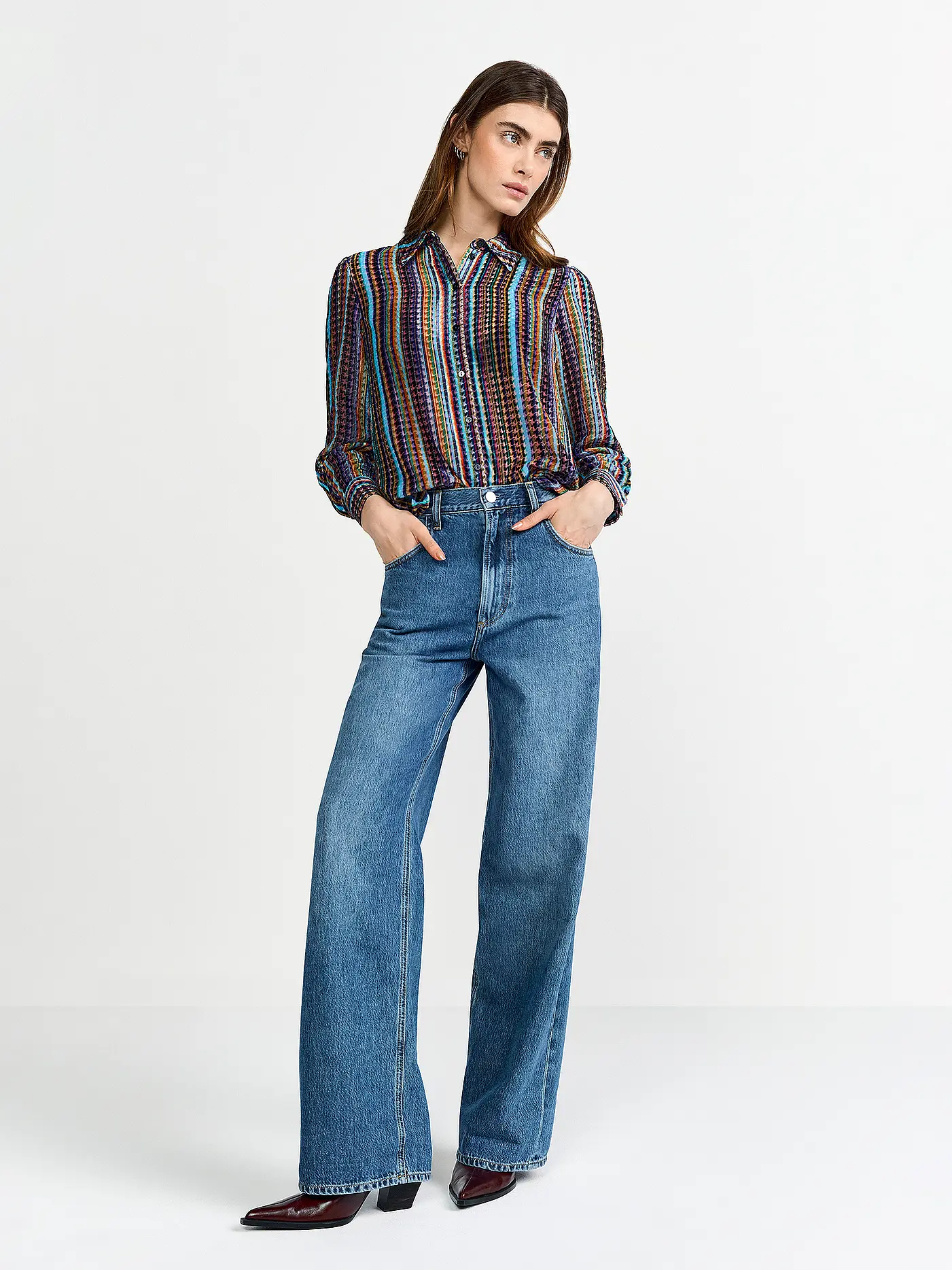 RICH & ROYAL | Bluse  | bunt
