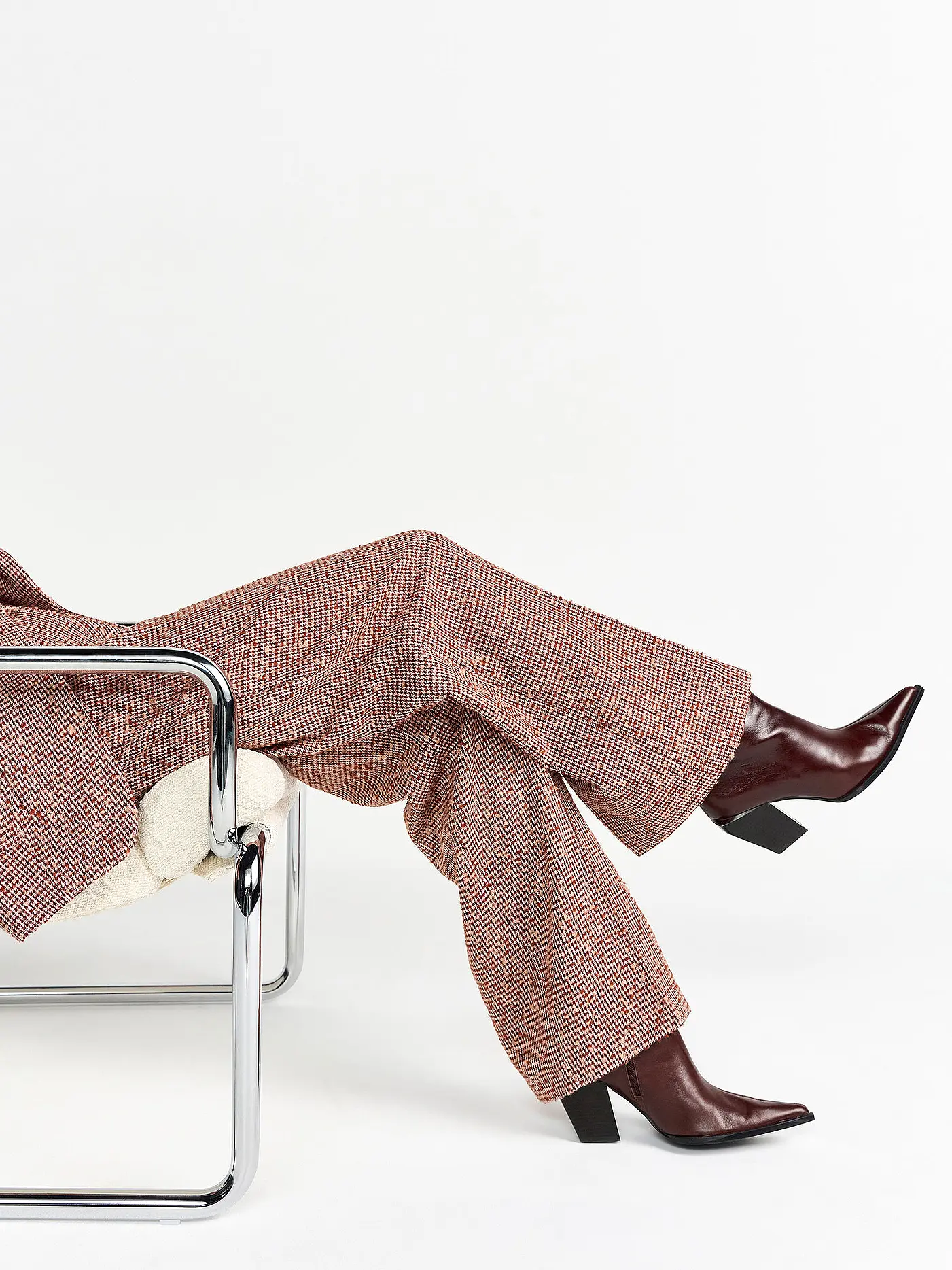 RICH & ROYAL | Businesshose  | dunkelrot