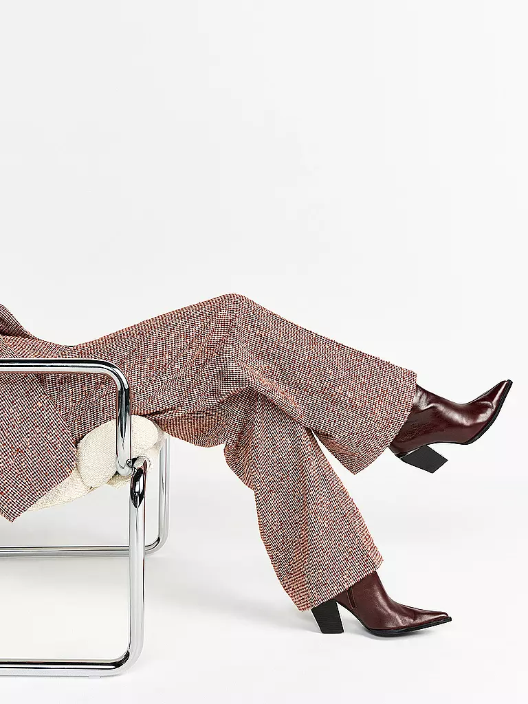 RICH & ROYAL | Businesshose  | Dunkelrot