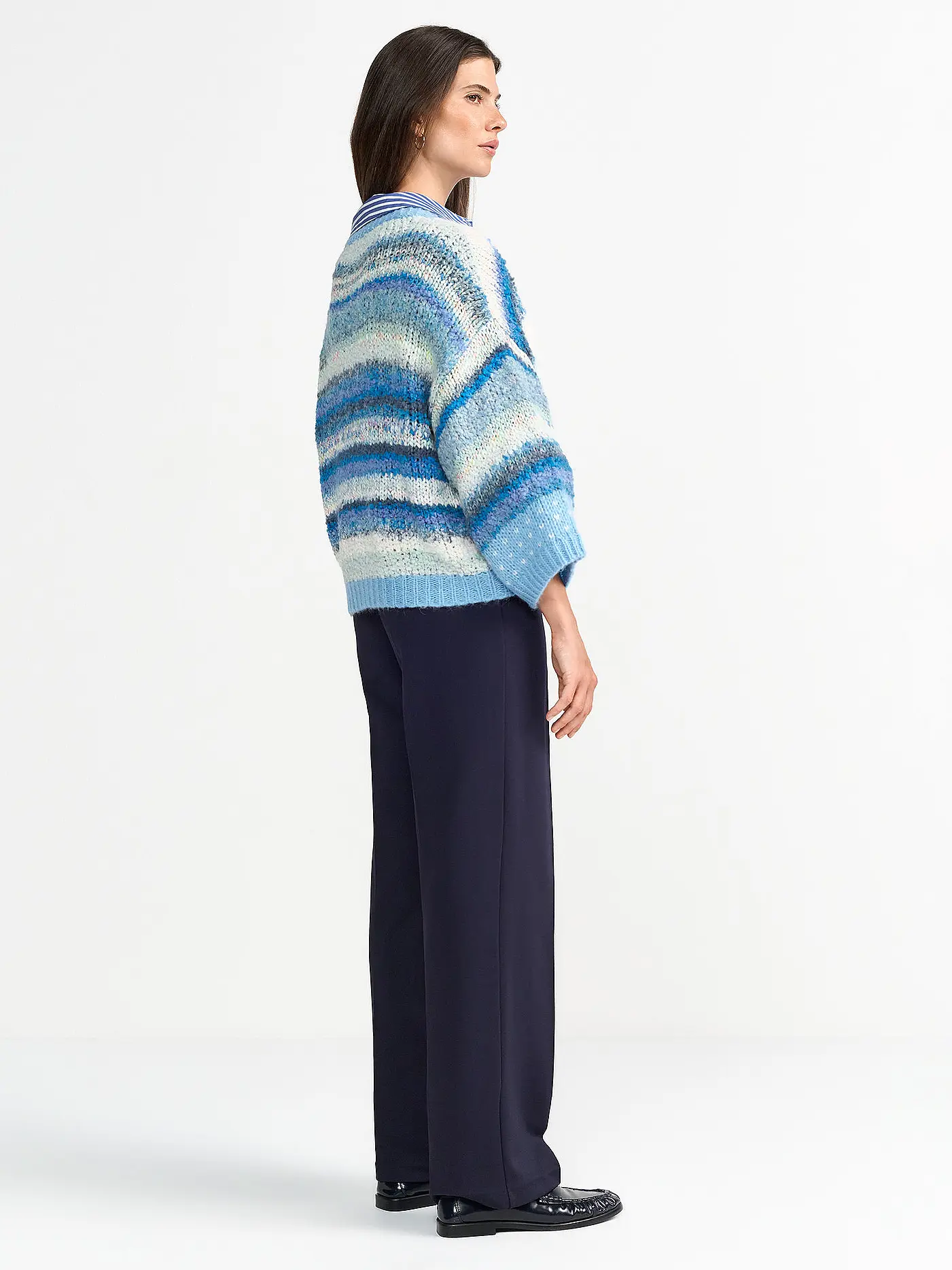 RICH & ROYAL | Cardigan | blau
