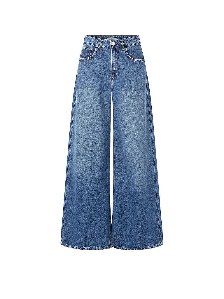RICH & ROYAL | Jeans Wide Leg  | blau
