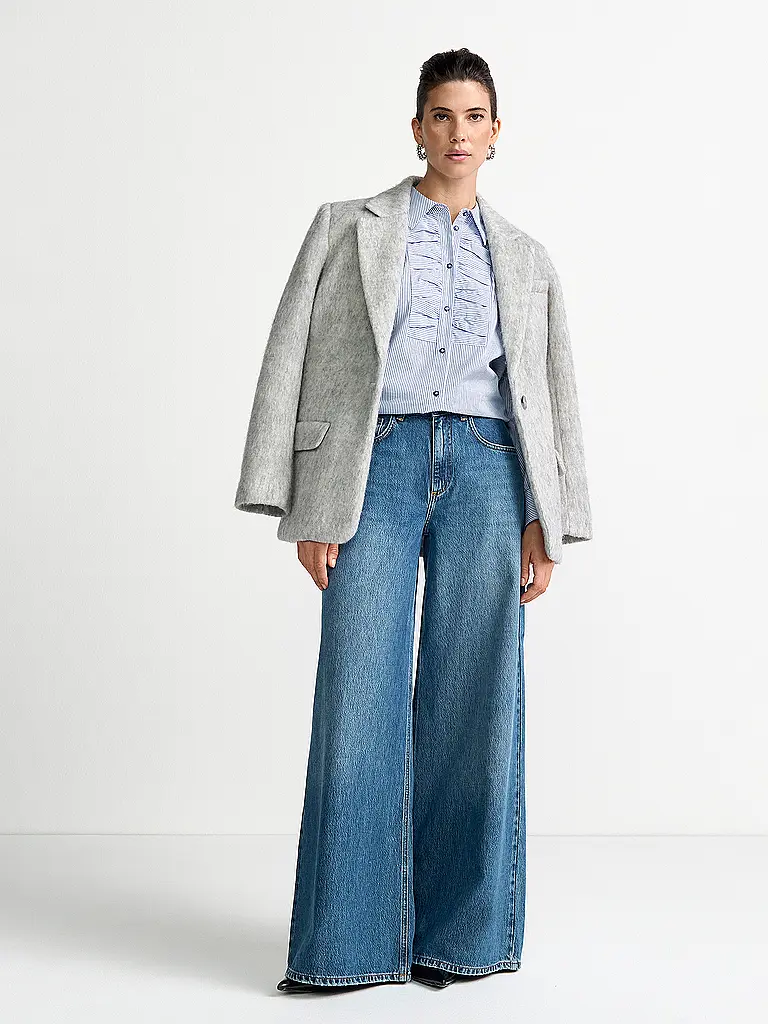 RICH & ROYAL | Jeans Wide Leg  | blau
