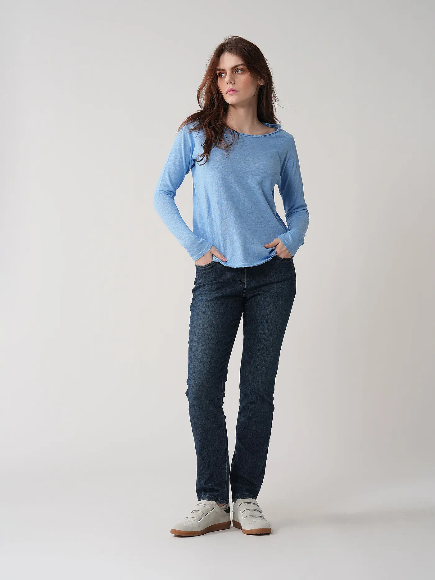 RICH & ROYAL | Langarmshirt | blau
