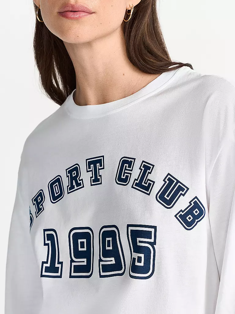 RICH & ROYAL | Langarmshirt | weiss