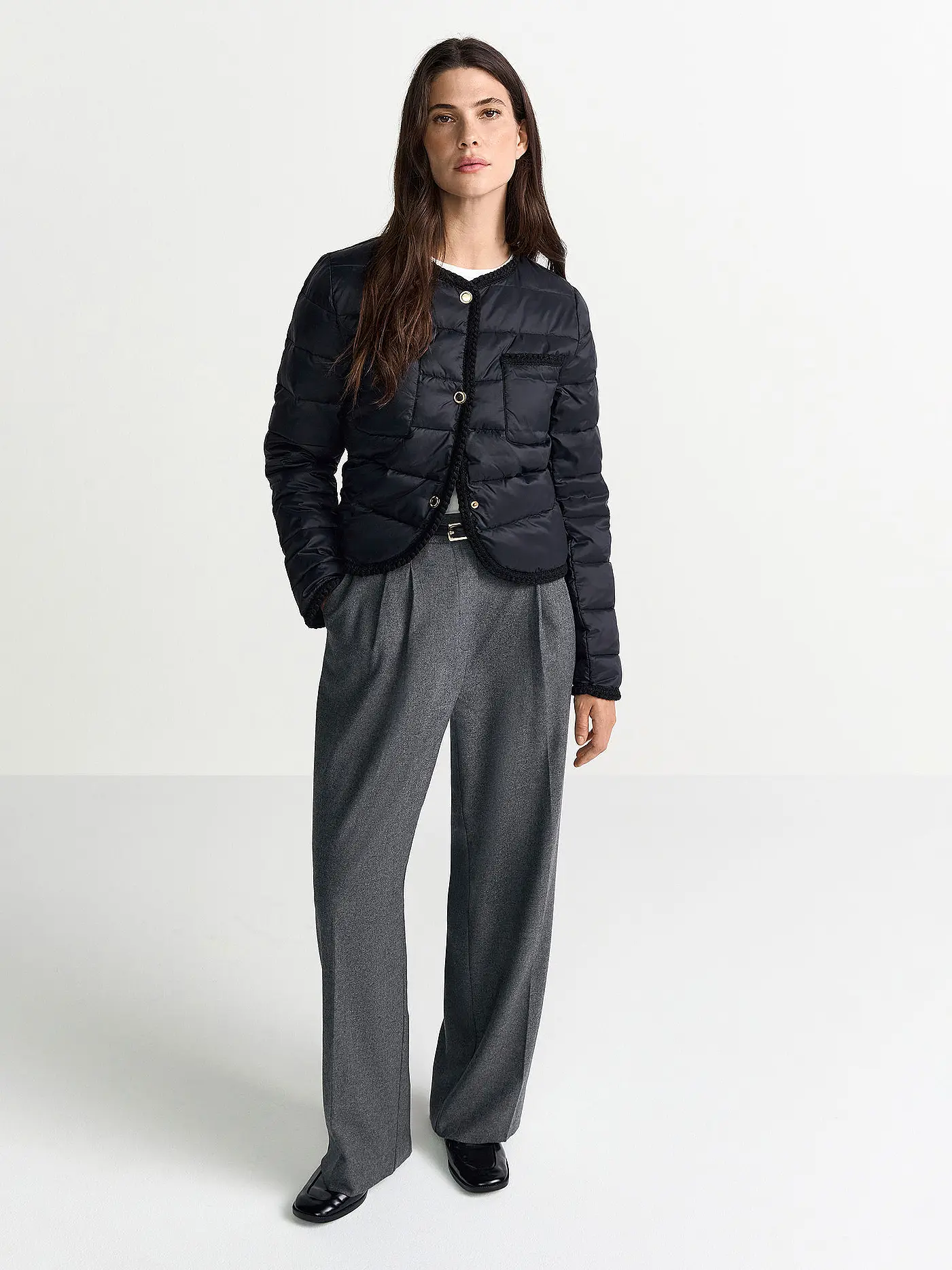 RICH & ROYAL | Leichtsteppjacke  | schwarz