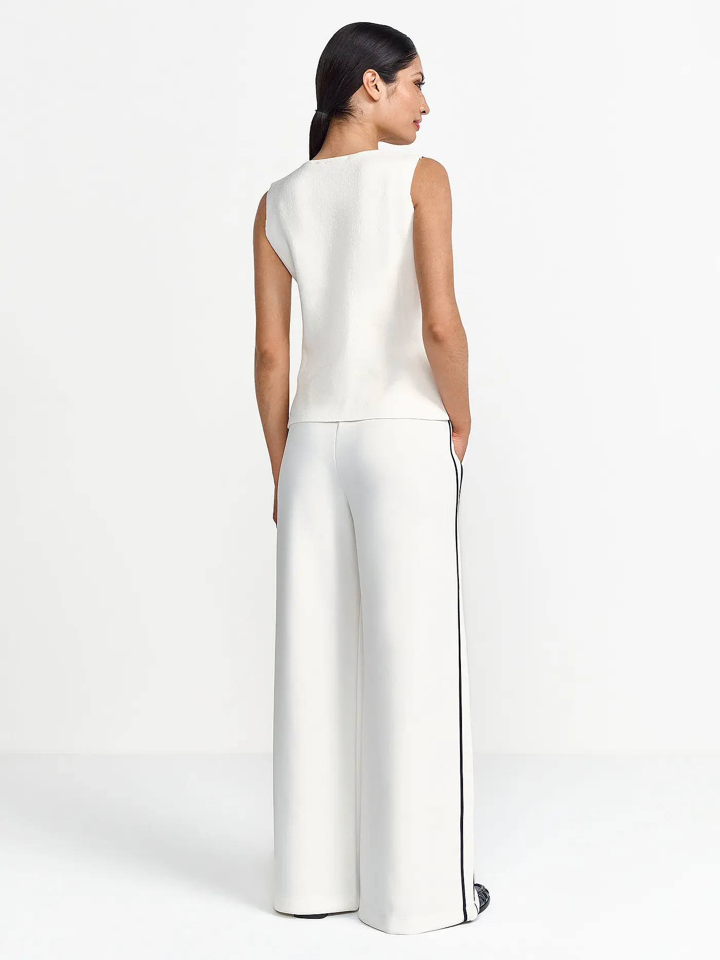 RICH & ROYAL | Marlenehose  | creme